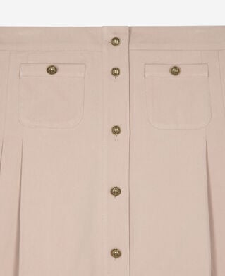 The Kooples WOMEN LILA short pleated skirt in light pink