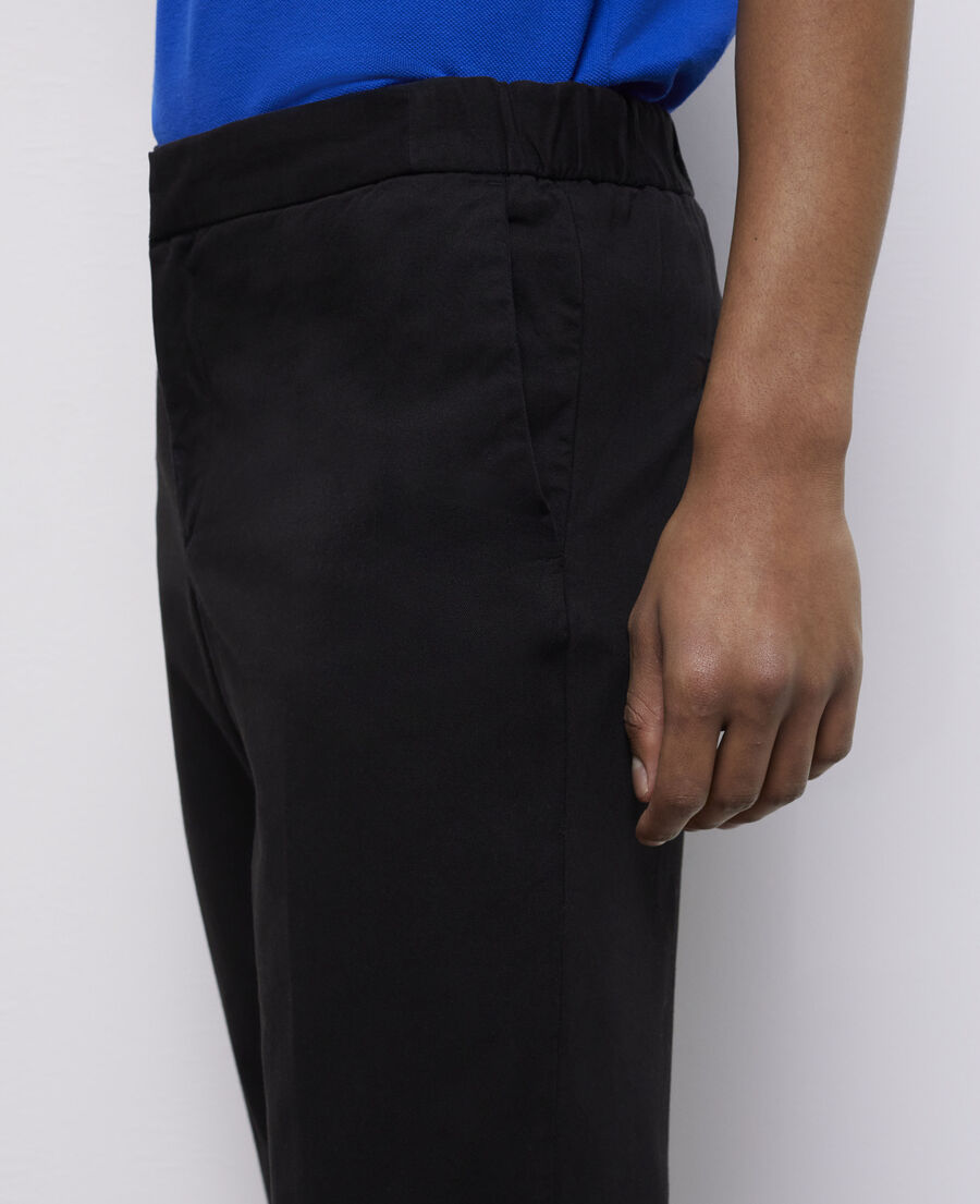pantalon droit noir