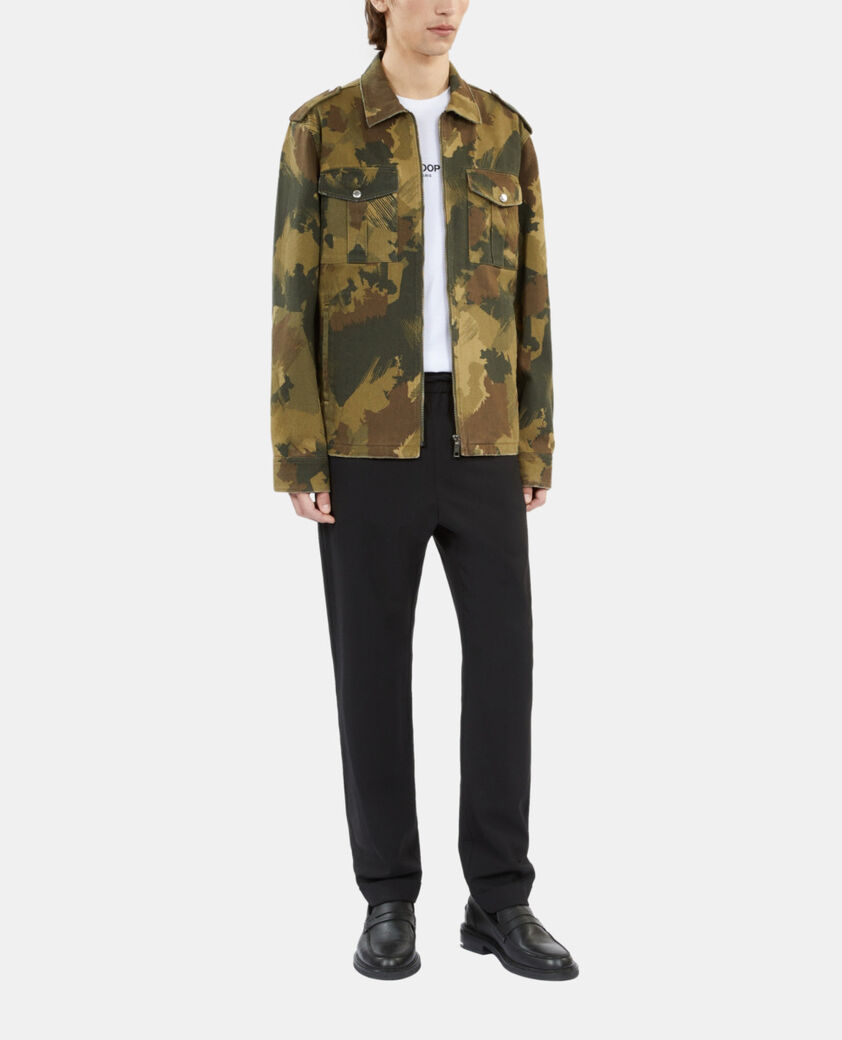 The Kooples HERREN CAMOUFLAGE blouson in camouflage