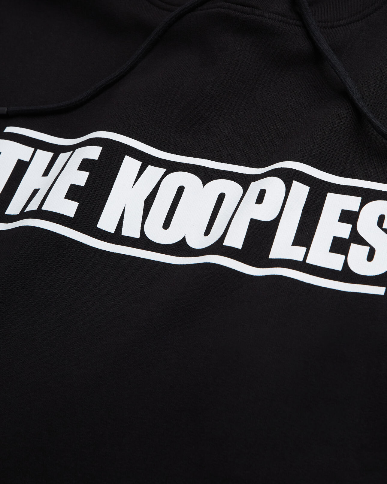 The Kooples HOMME BLACK sweatshirt logo the kooples noir