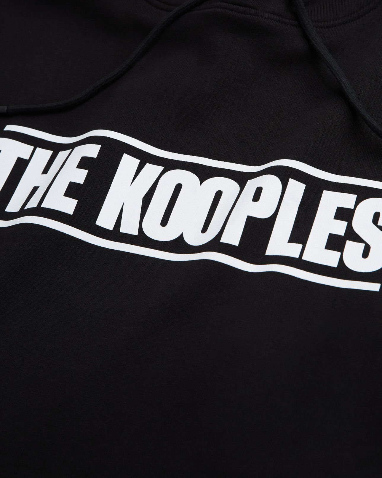 The Kooples HOMME BLACK sweatshirt logo the kooples noir