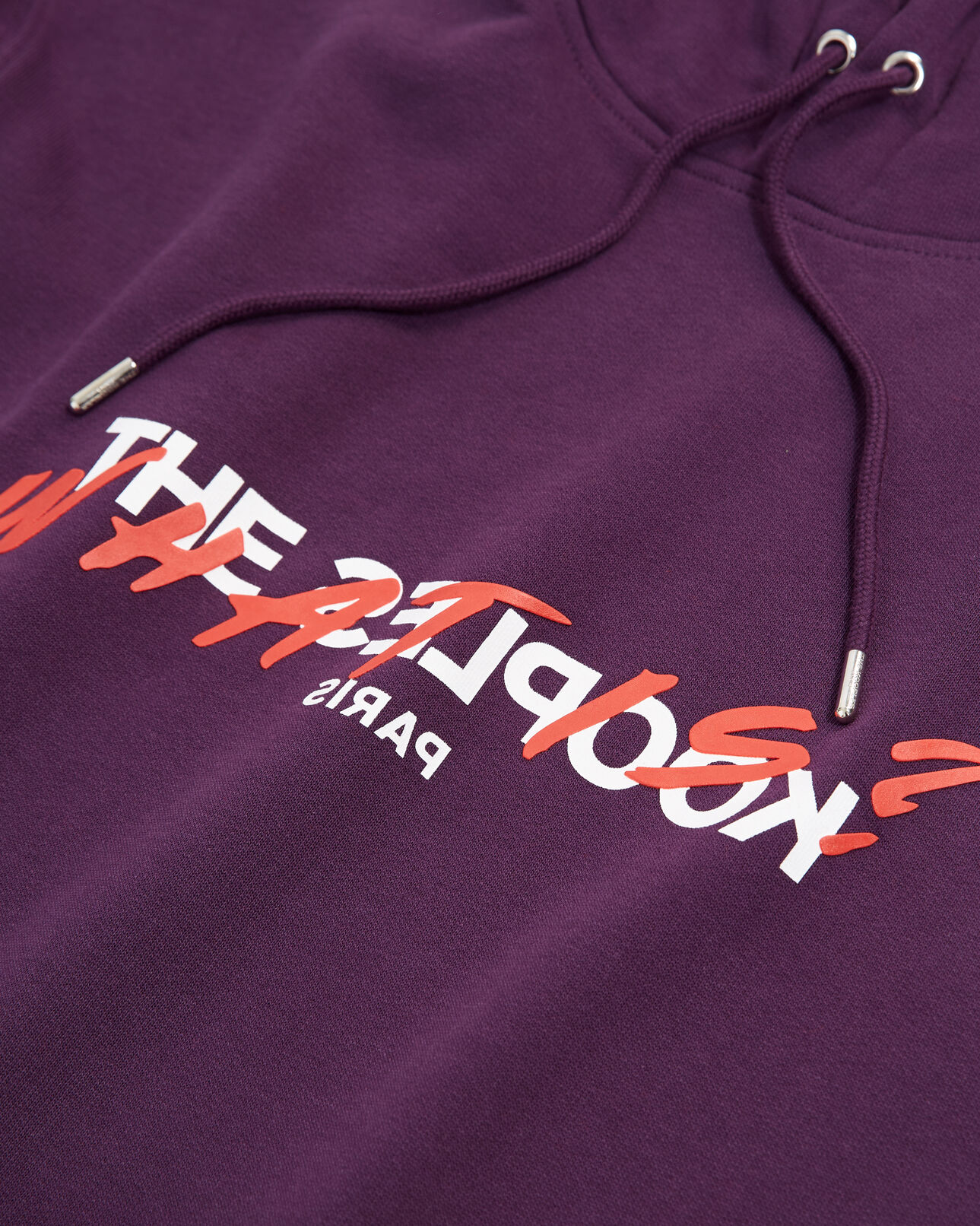 The Kooples HOMME PURPLE sweat violet sérigraphie what is