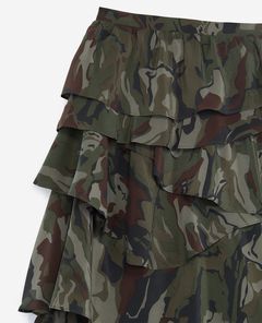 Kooples shop camouflage skirt