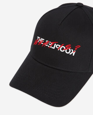 The Kooples MEN BLACK what is cap with rhinestones