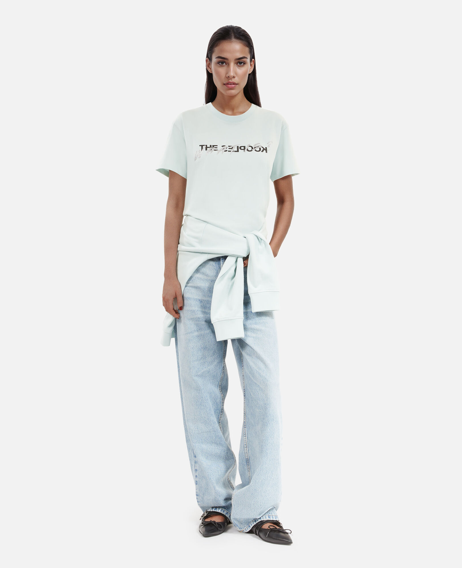 The Kooples WOMEN BABY BLUE light blue what is t-shirt