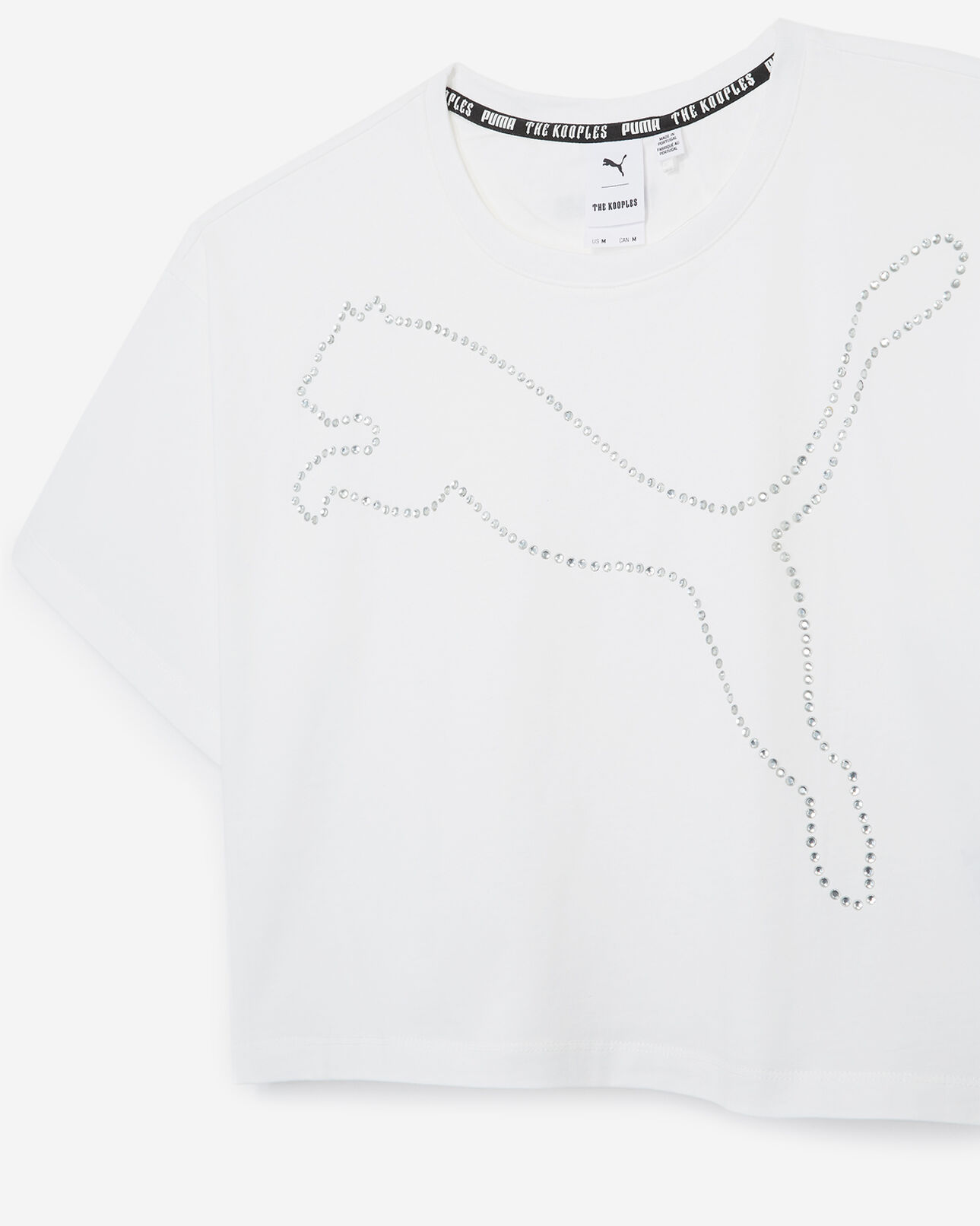 The Kooples FEMME WHITE top fluide blanc logo puma