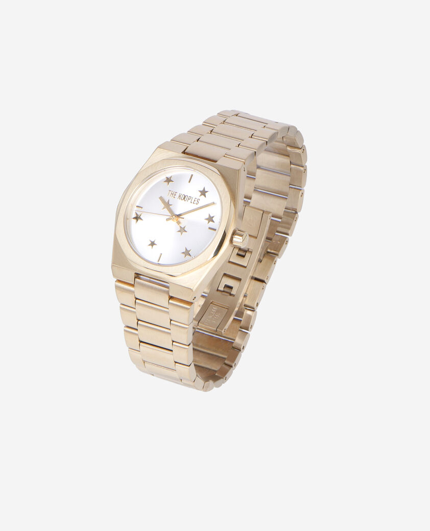 The Kooples MIXTE GOLD montre avec étoiles dorée