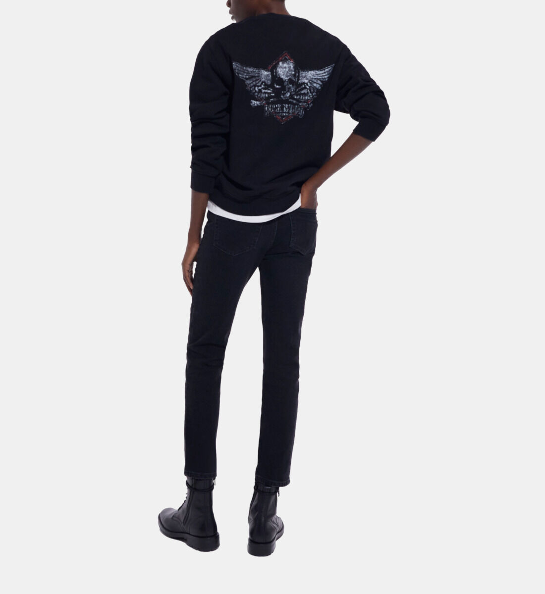 Off black sweatshirt discount
