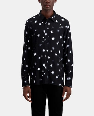 The Kooples HOMME BLACK chemise imprimée