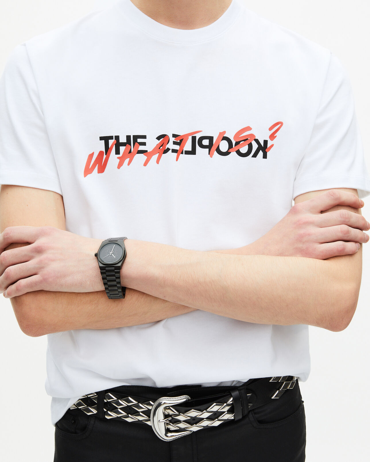 The Kooples HERREN WHITE was ist ein weißes t-shirt