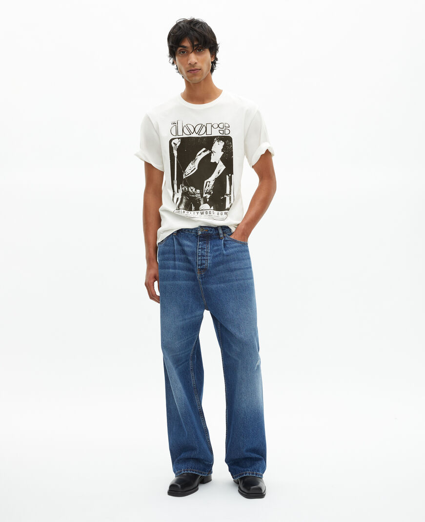 The Kooples MIXTE ECRU t-shirt mixte the doors x the kooples écru