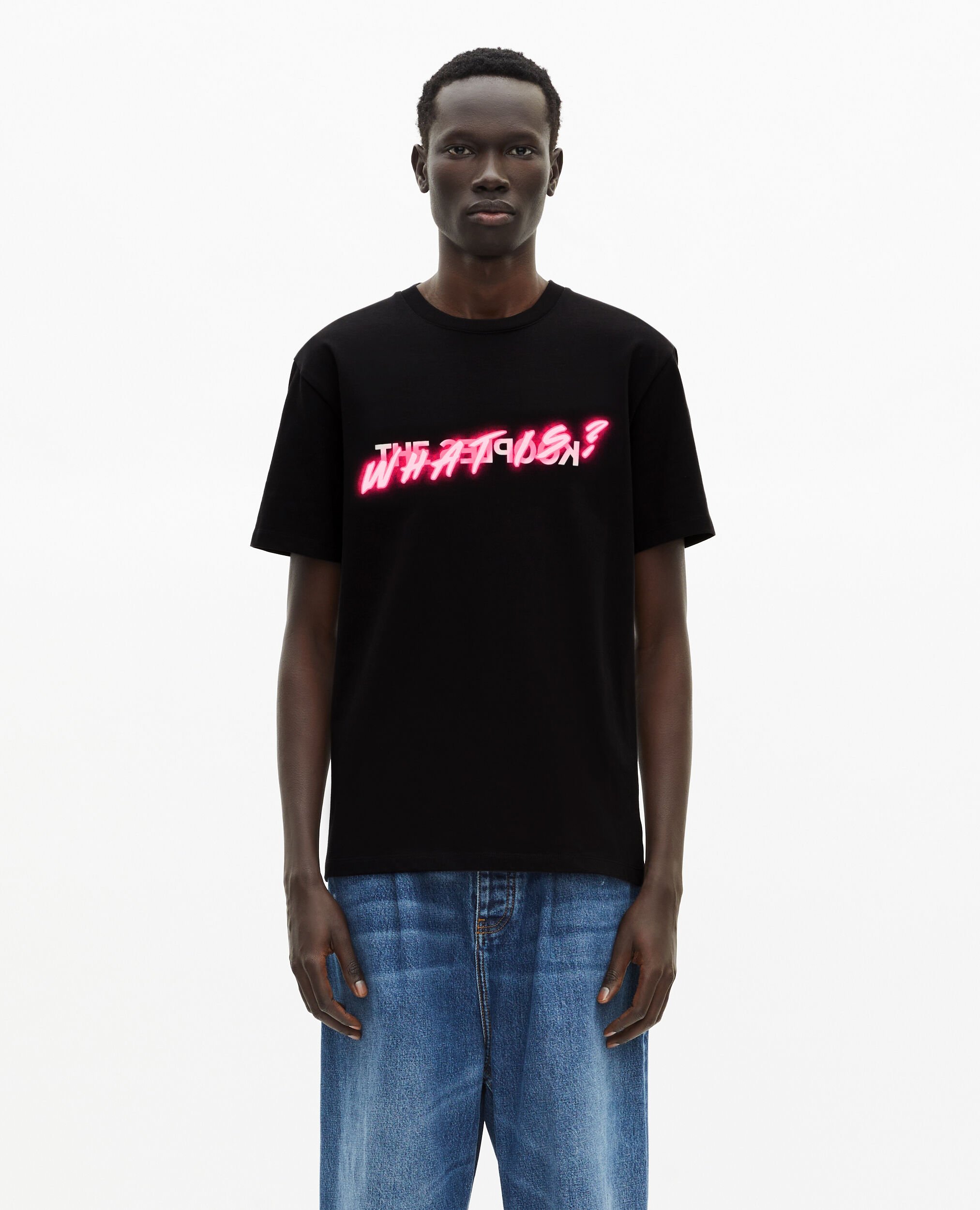 T-shirt What is noir, BLACK, hi-res image number null