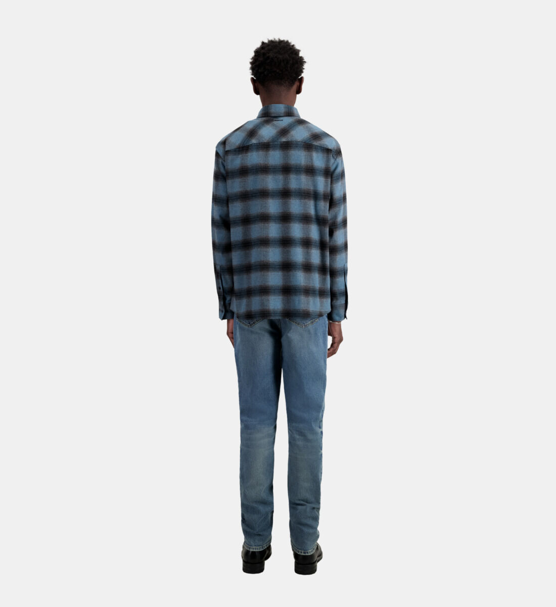 Rrl plaid shirt online