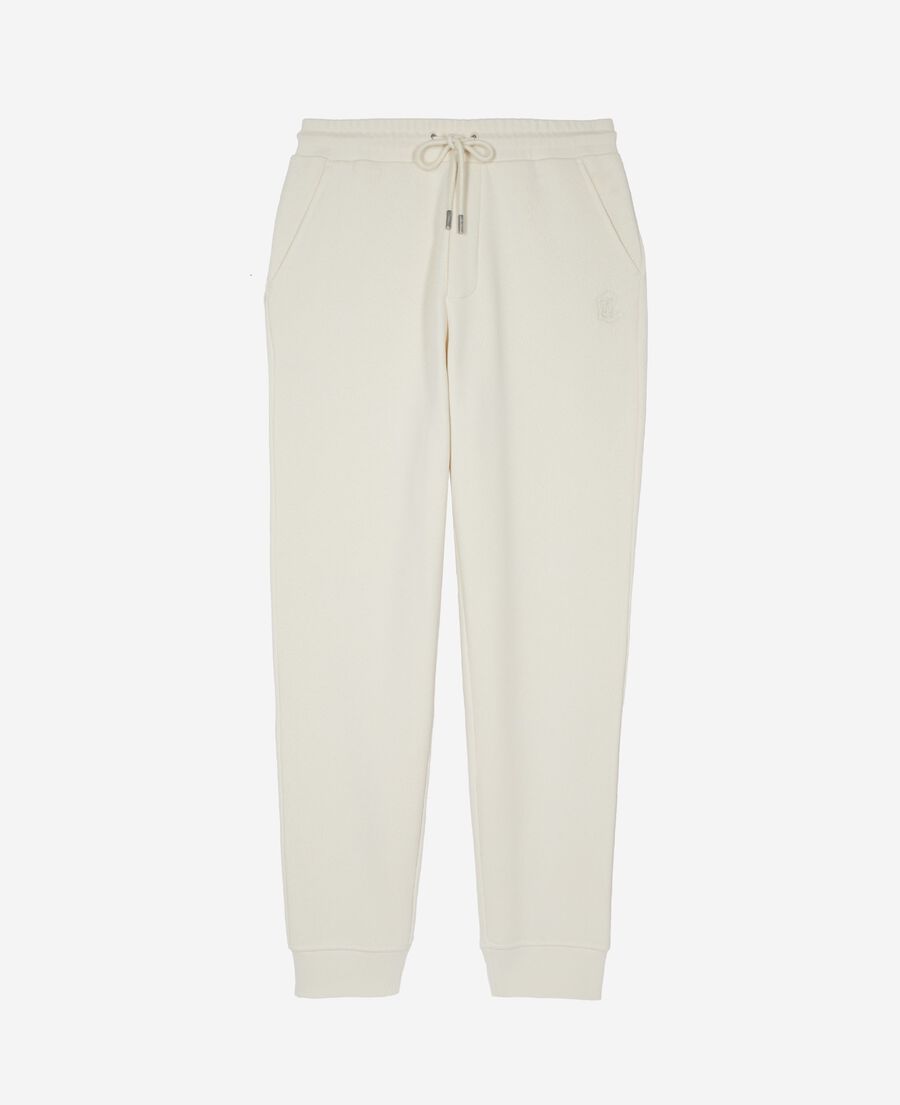 The Kooples HERREN LIGHT BEIGE eng anliegende joggingstr&uuml;mpfe beige