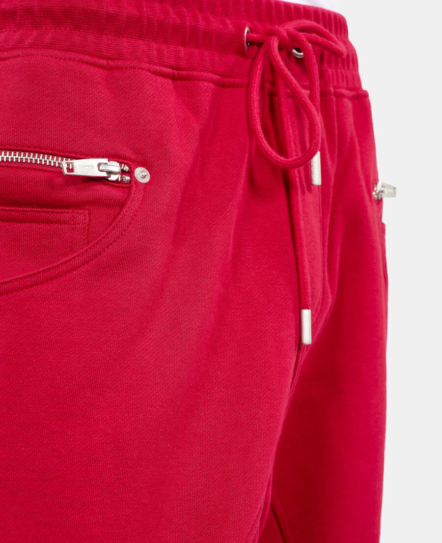 The Kooples MEN BLOOD red tracksuit trousers