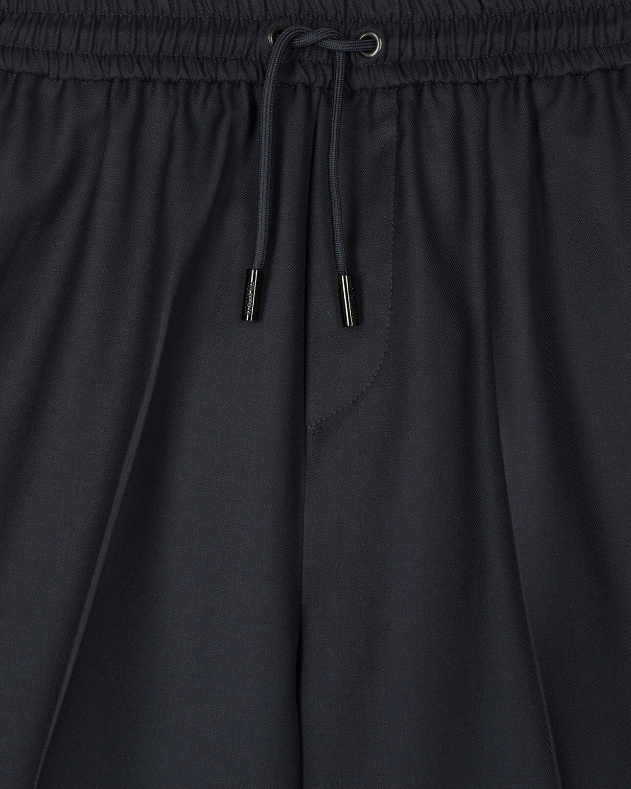 The Kooples HOMME DARK NAVY bermuda en laine bleu marine