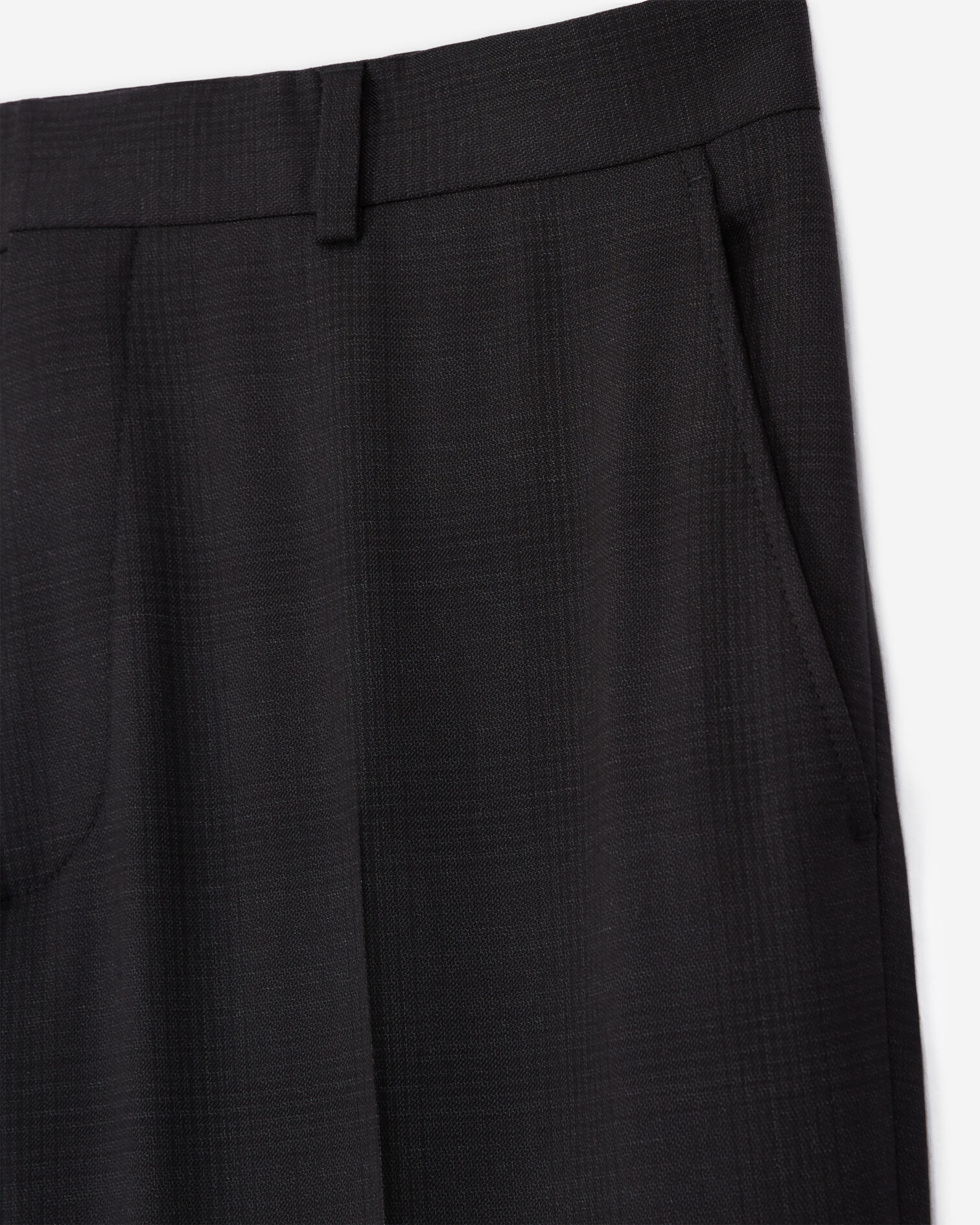 Patterned suit pants, BLACK, hi-res image number null