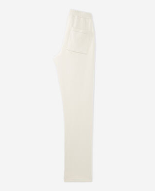 The Kooples F ECRU straight-cut ecru joggers
