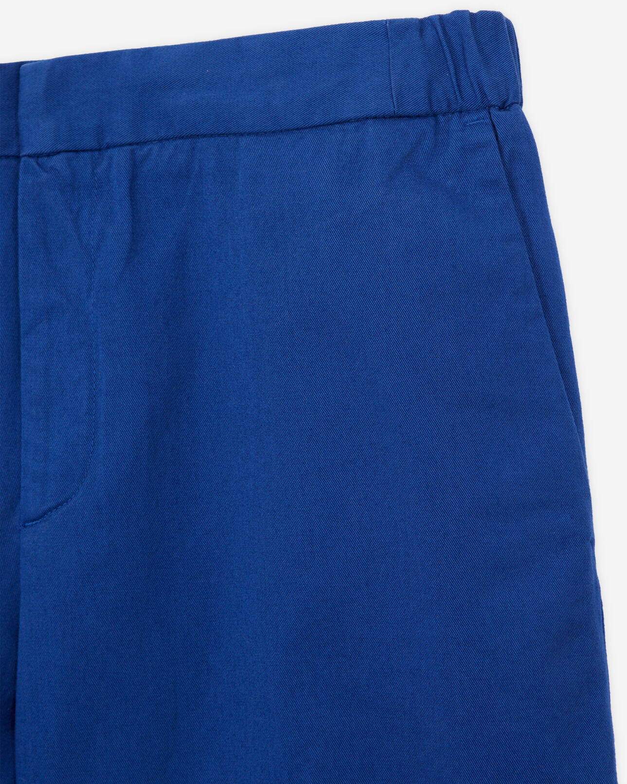 The Kooples HOMME BLUE pantalon bleu en coton