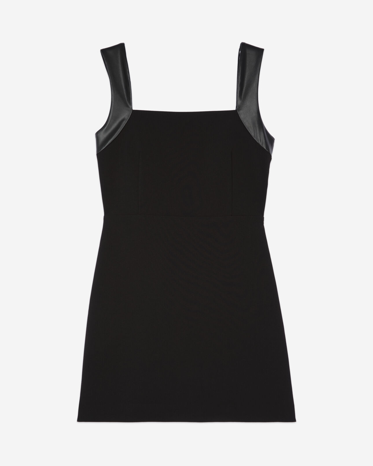 The Kooples WOMEN BLACK short black dress with bow back