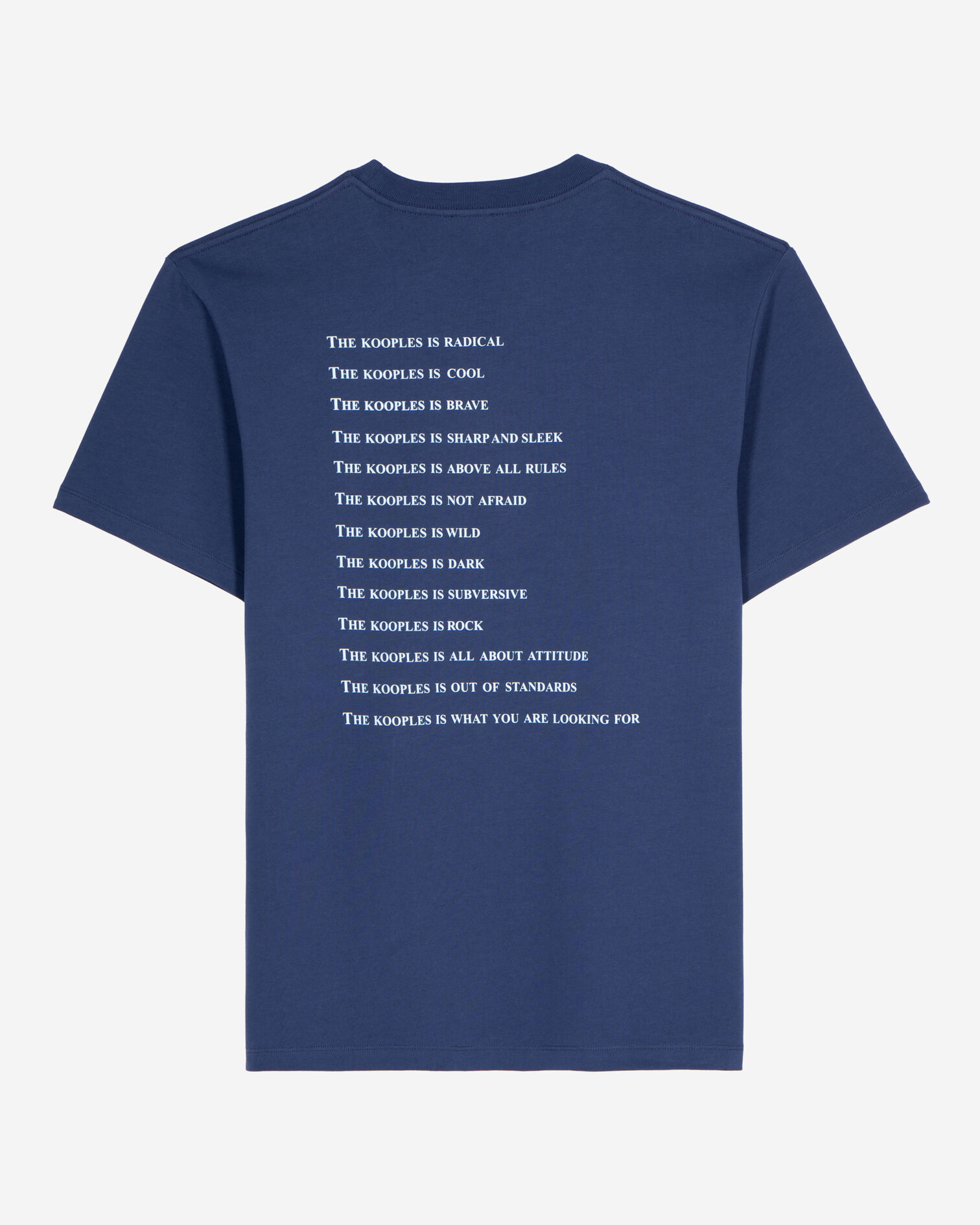Navy What is T-shirt, DARK NAVY, hi-res image number null