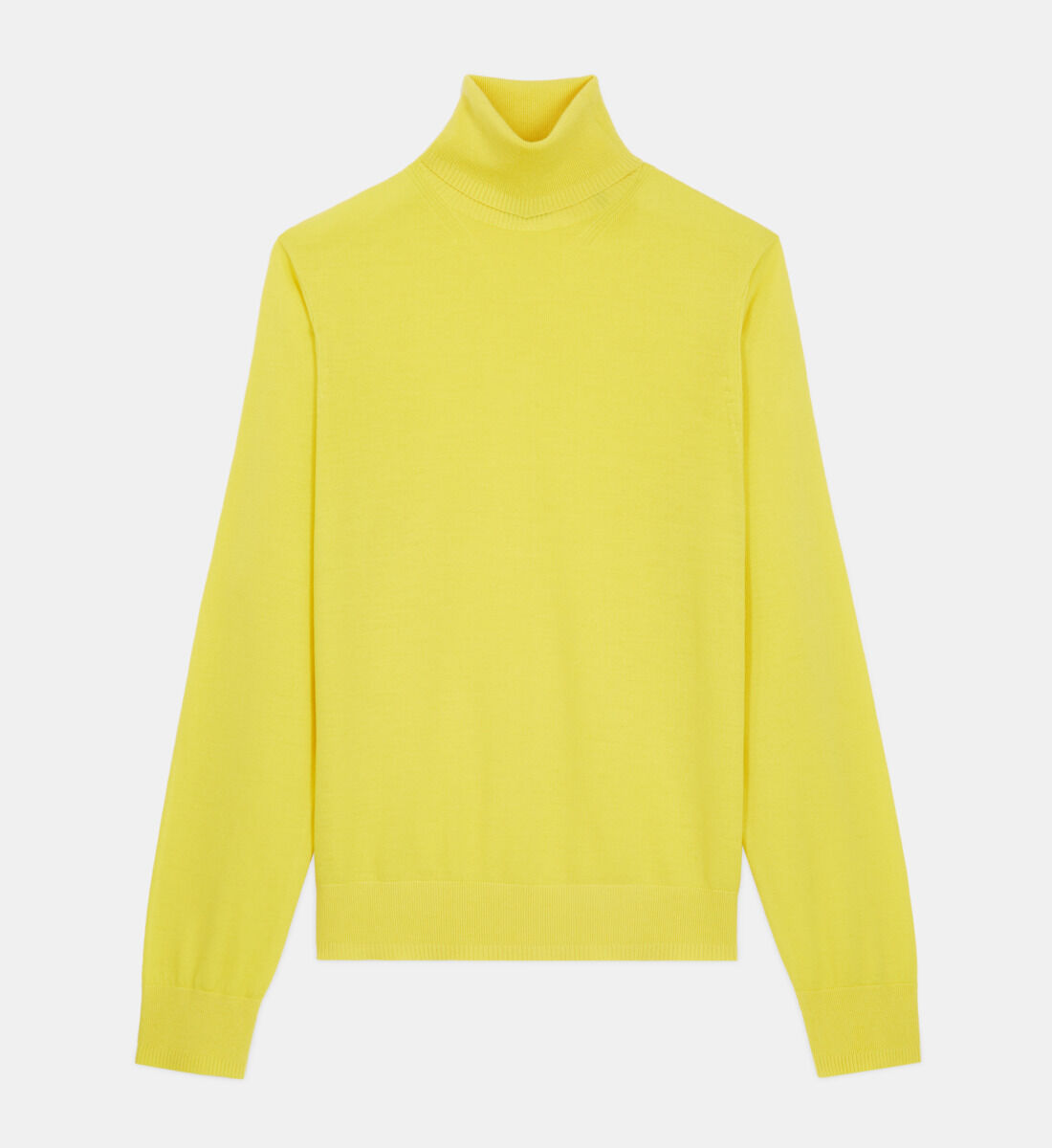 Yellow merino wool sweater The Kooples