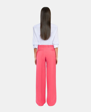 The Kooples F RETRO PINK fuchsia suit trousers