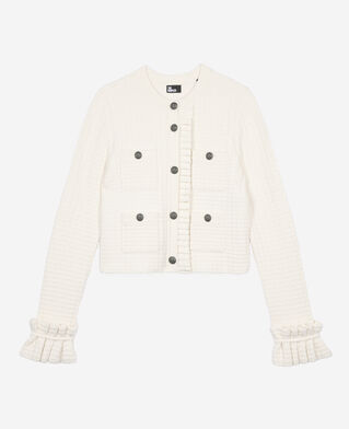 The Kooples FEMME ECRU cardigan ecru