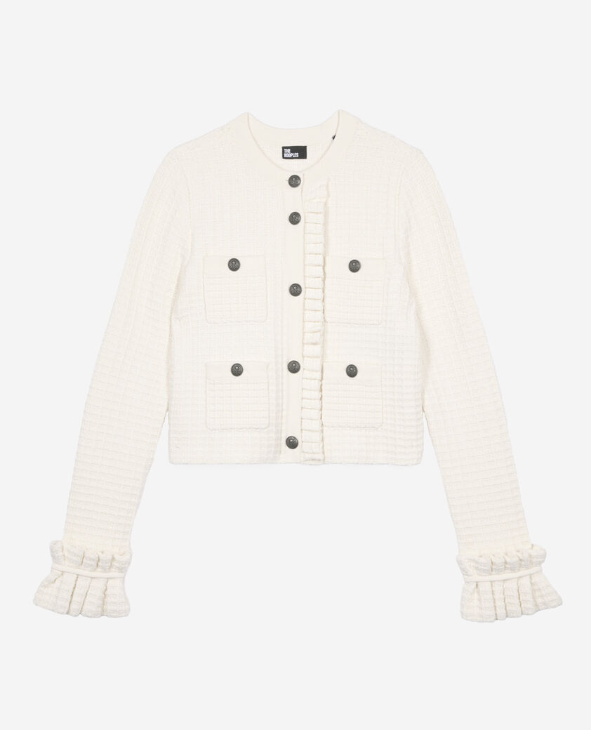 The Kooples WOMEN ECRU ecru cardigan
