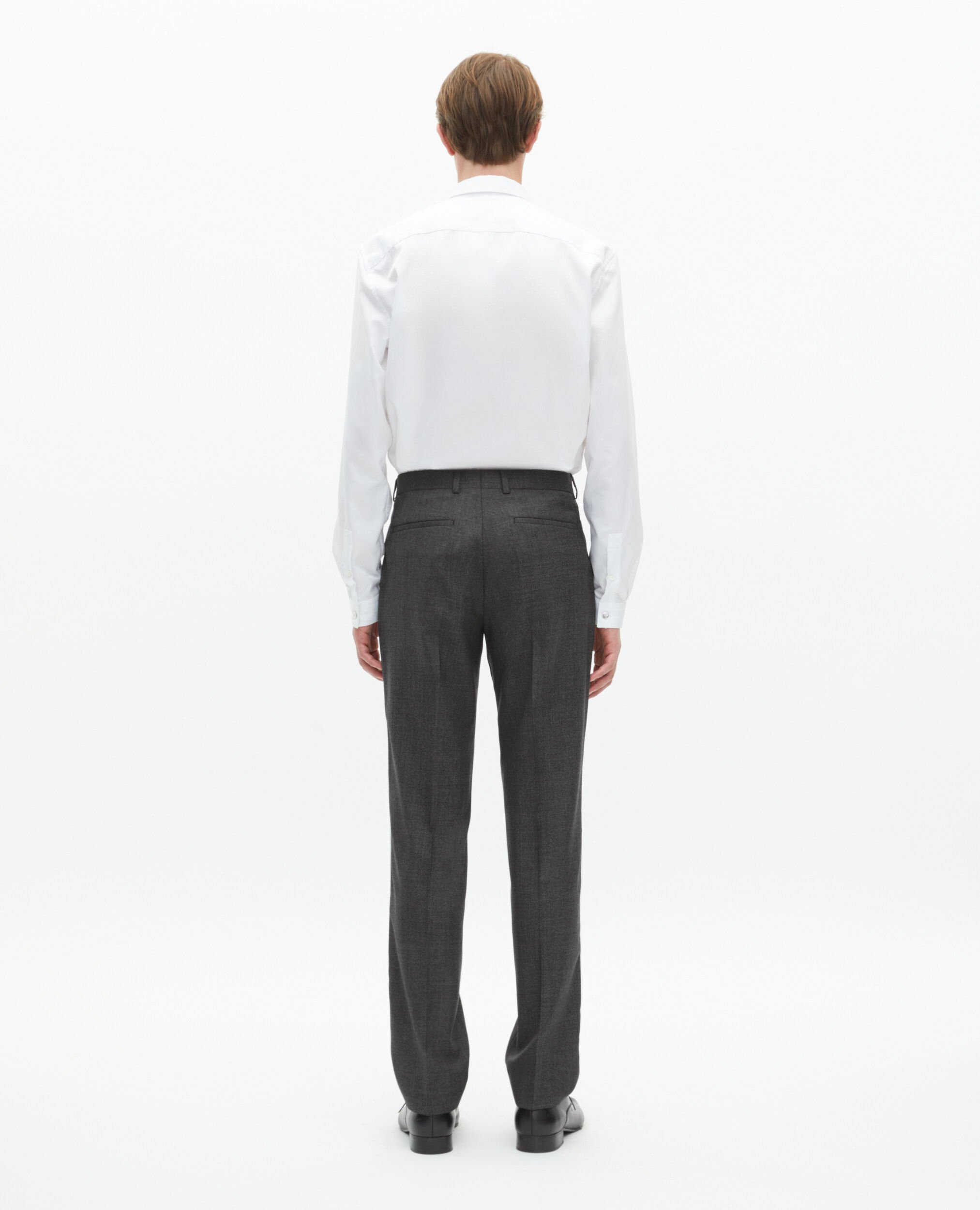 Pantalon de costume droit gris, GREY, hi-res image number null