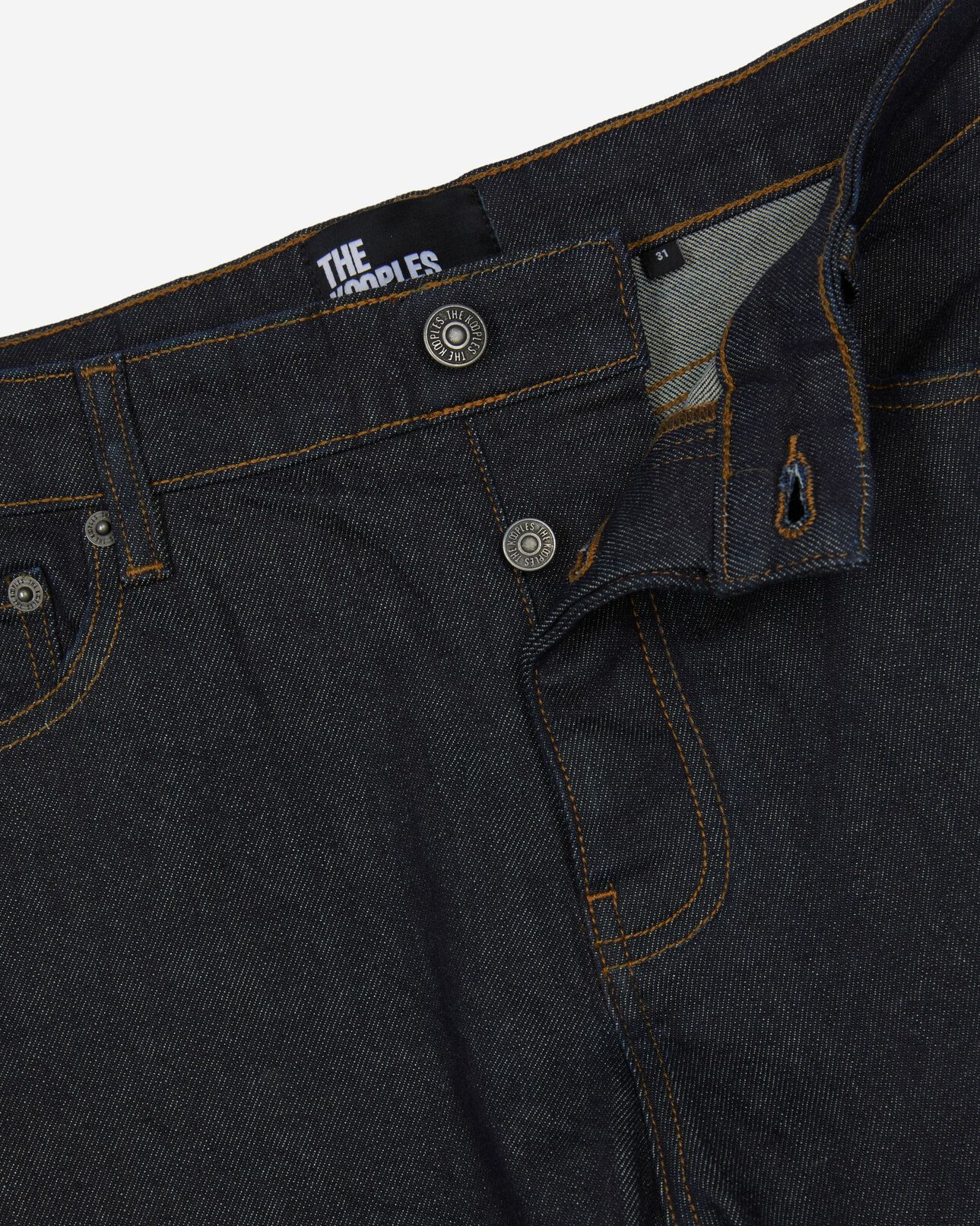 The Kooples HOMME BLUE RINSE jean slim denim bleu