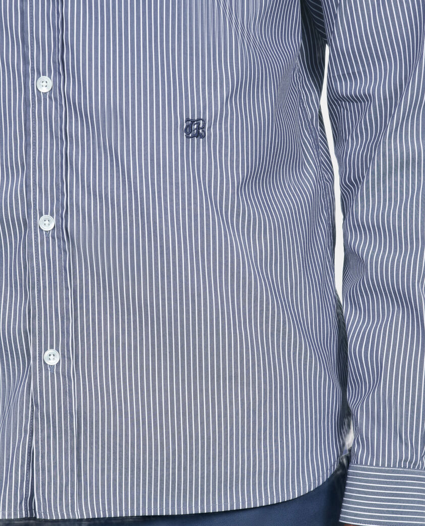 The Kooples MEN NAVY / WHITE striped shirt