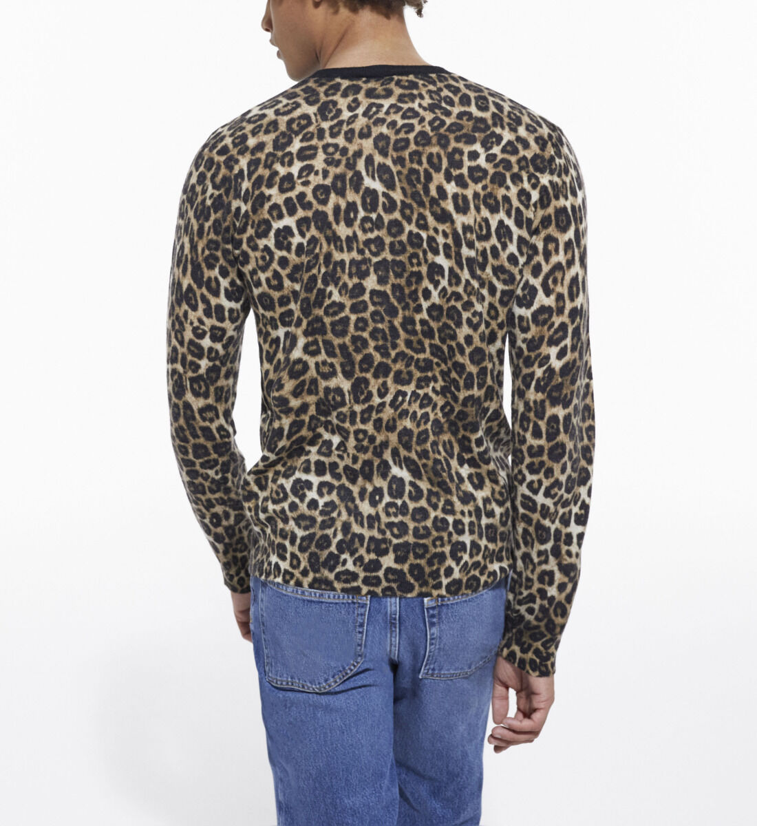 Cheetah hotsell sweater men