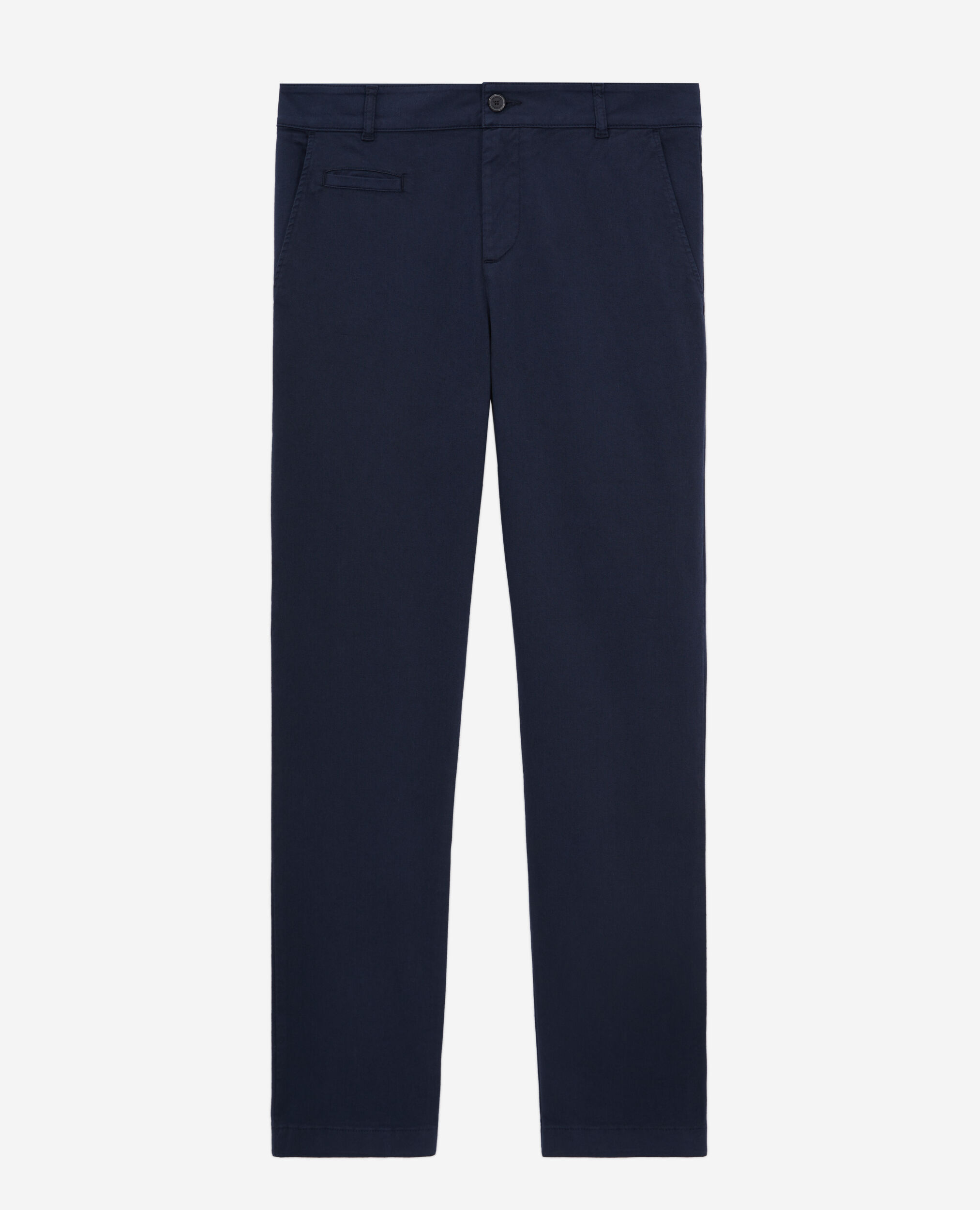 Pantalon chino bleu marine, NAVY, hi-res image number null