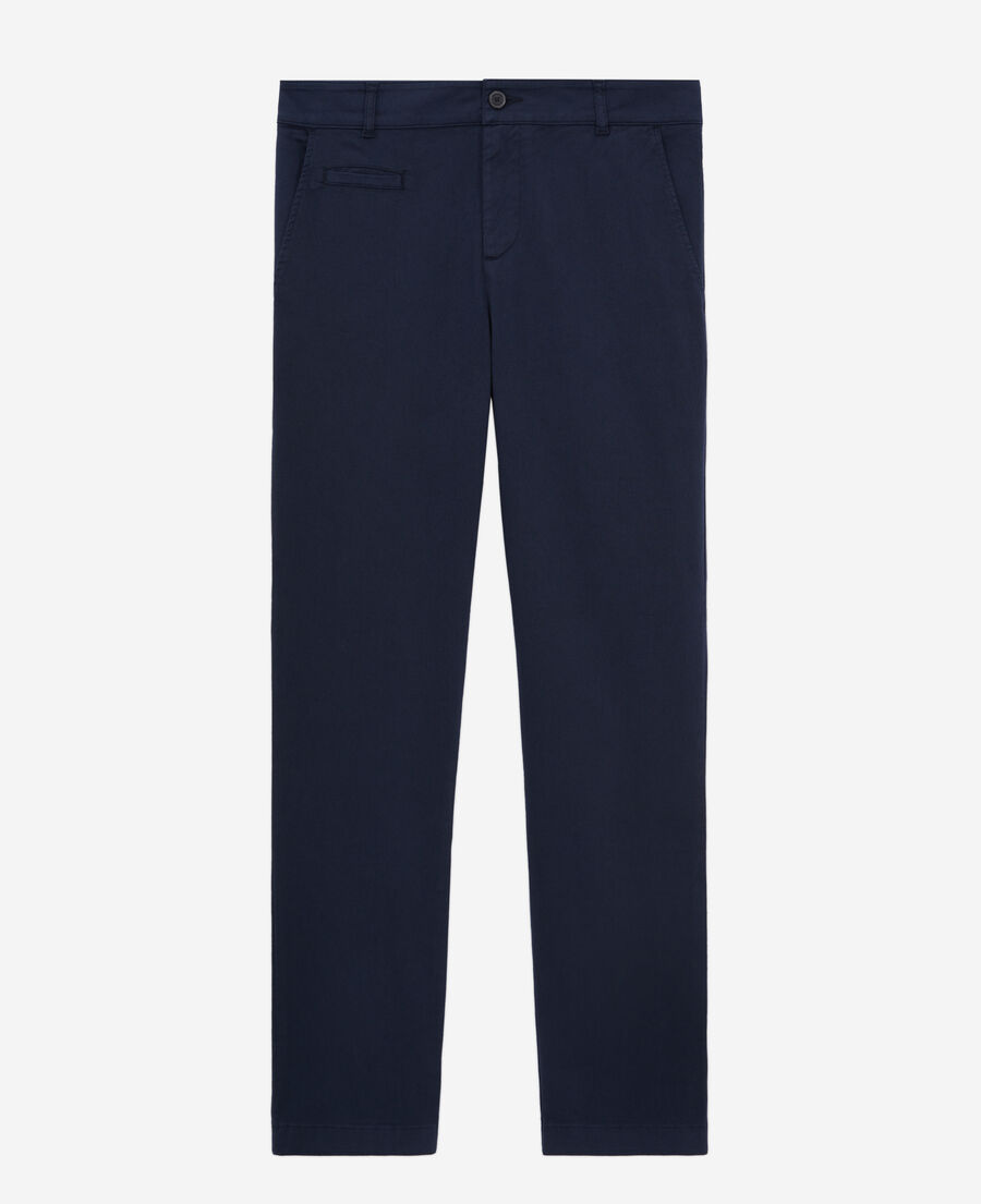 pantalon chino bleu marine