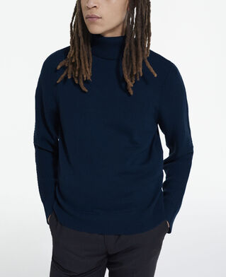 The Kooples H BLUE blue wool sweater