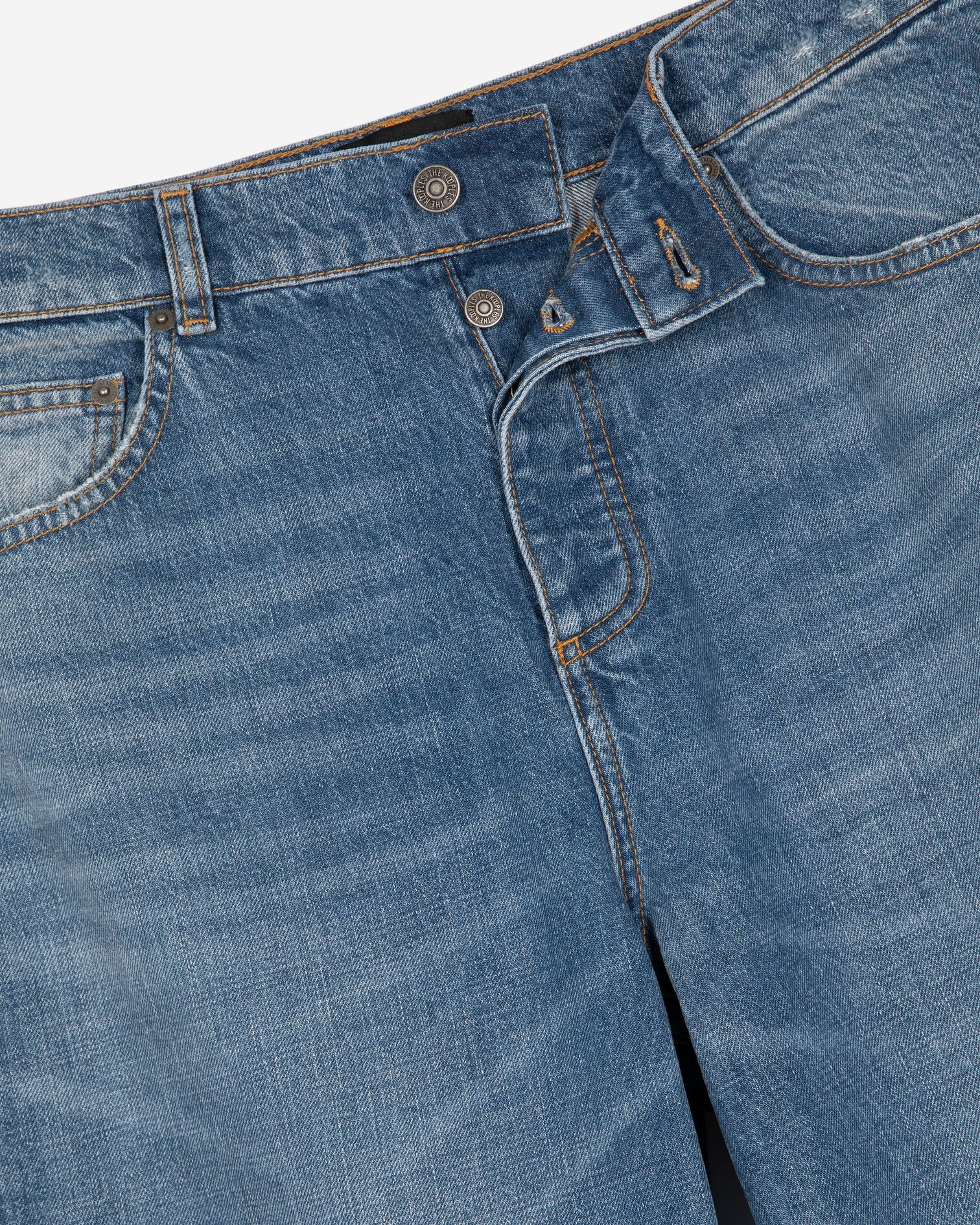 Blue baggy jeans, BLUE, hi-res image number null