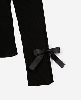 The Kooples F BLACK sweater with black ribbons