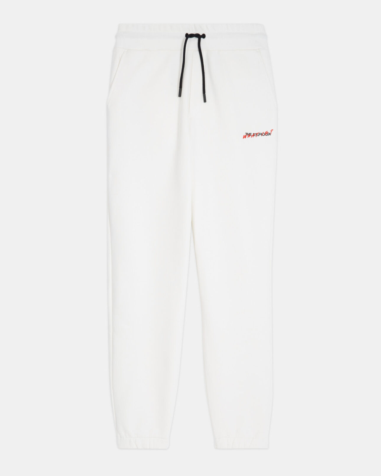 The Kooples FEMME ECRU jogging écru imprimé what is