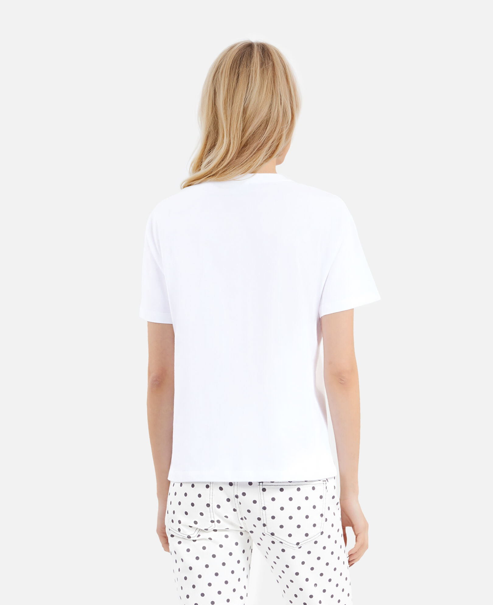 The Kooples WOMEN WHITE white logo t-shirt