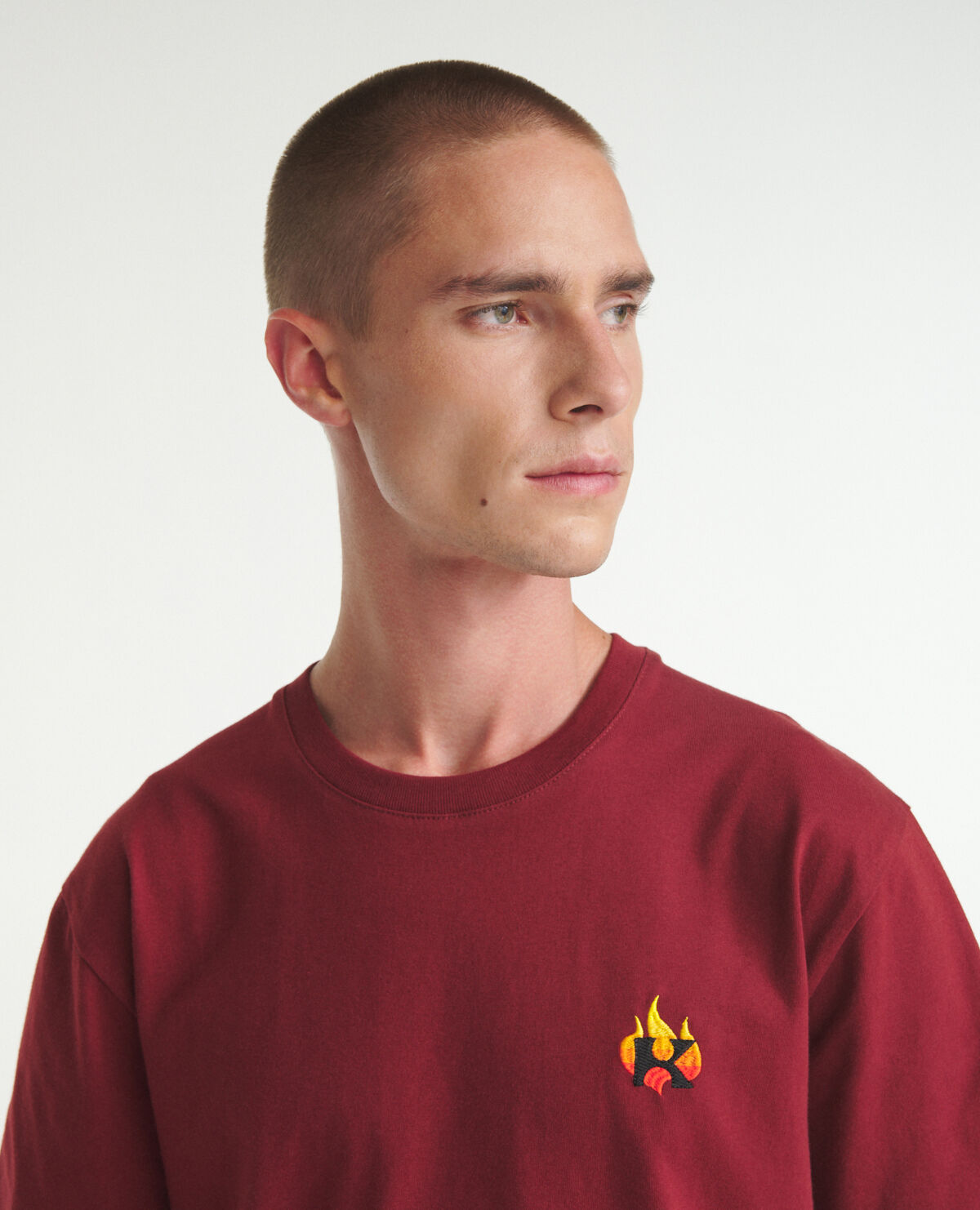 Champion deals flame crewneck