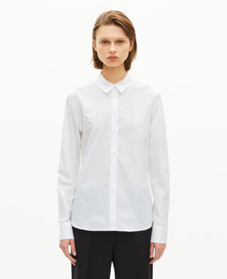 The Kooples F WHITE white poplin shirt