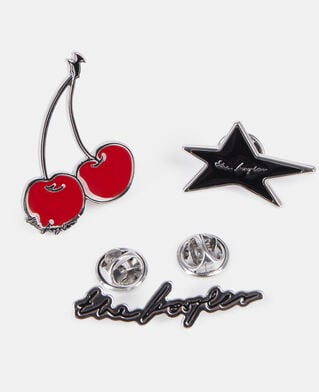The Kooples M ANTIC SILVER pins set