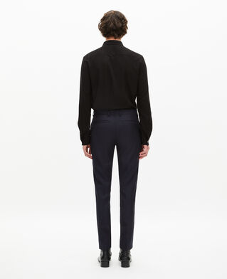 The Kooples H DARK NAVY blue slim-fit wool suit pants