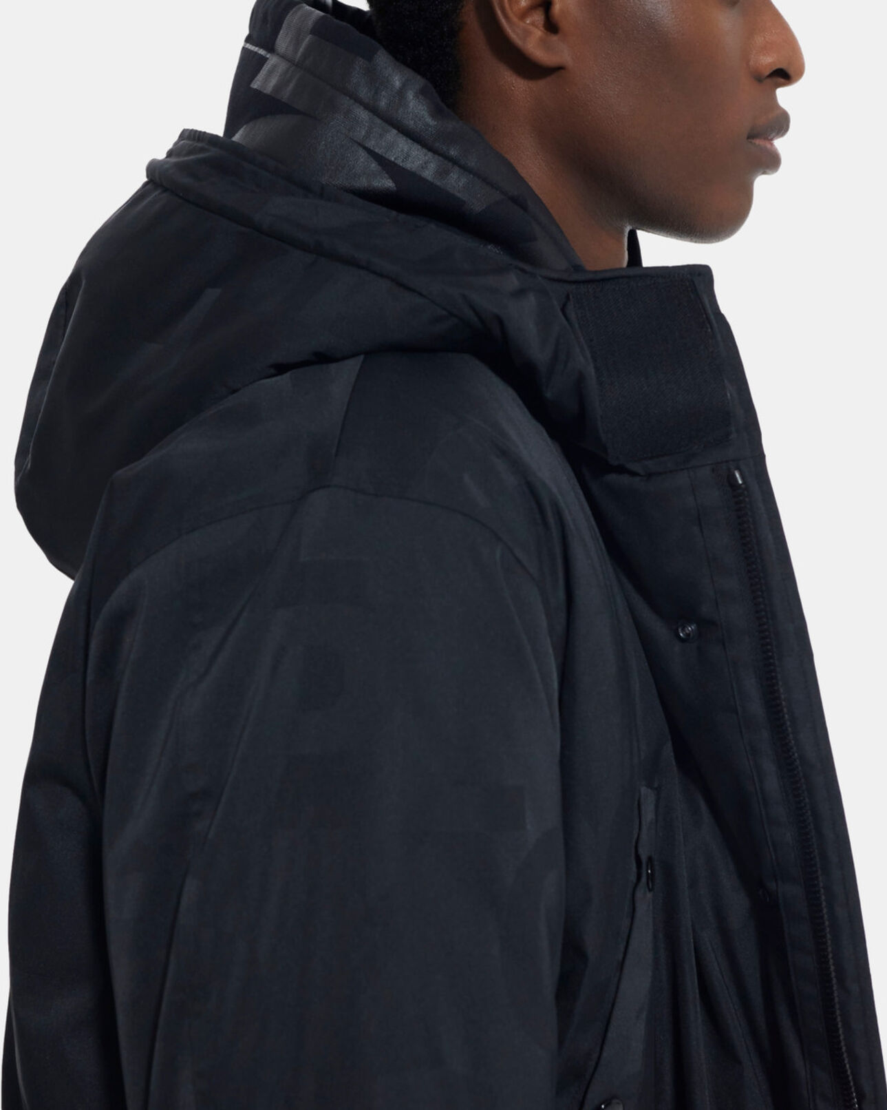 The Kooples MEN BLACK the kooples logo parka