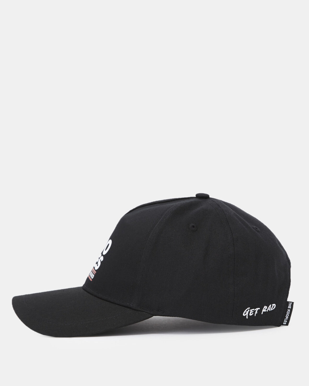 The Kooples MIXED BLACK cotton cap