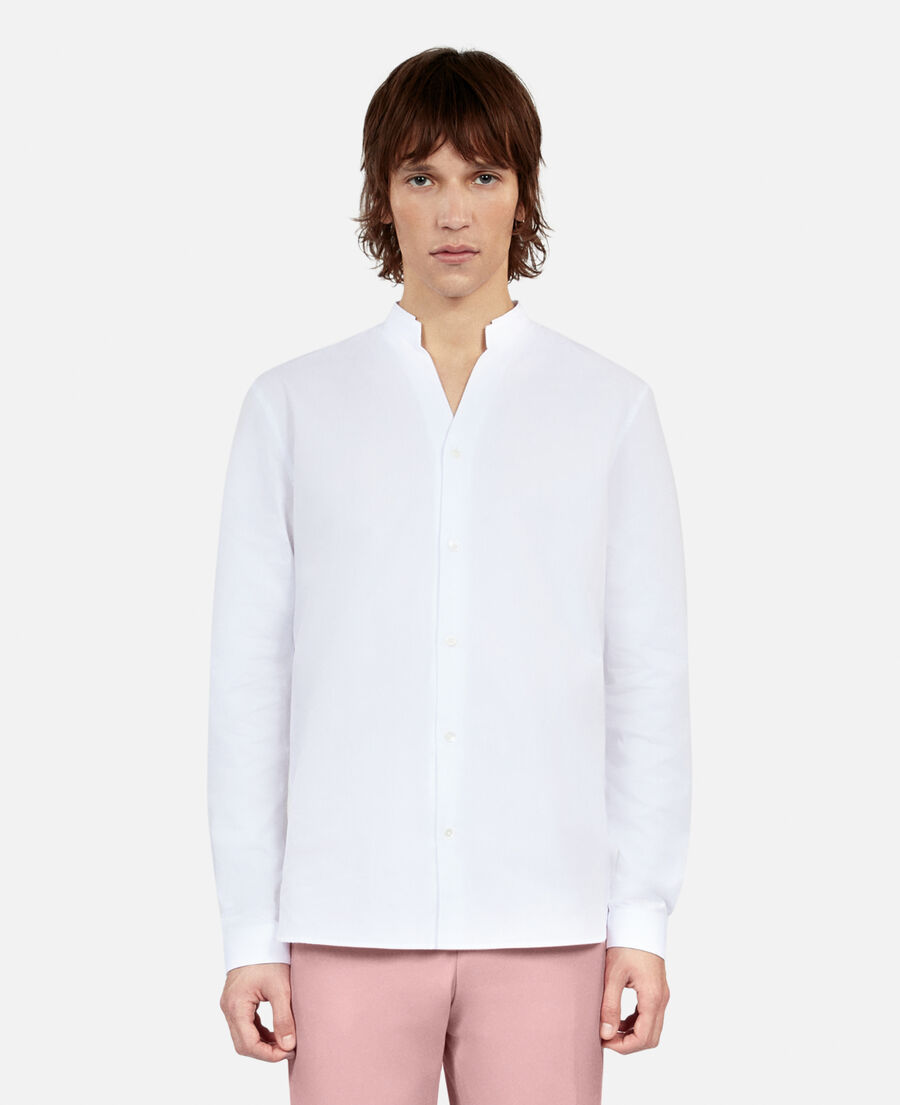 white poplin formal shirt