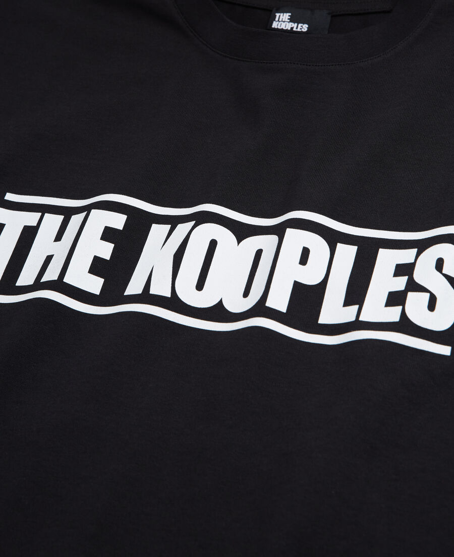 the kooples black logo t-shirt