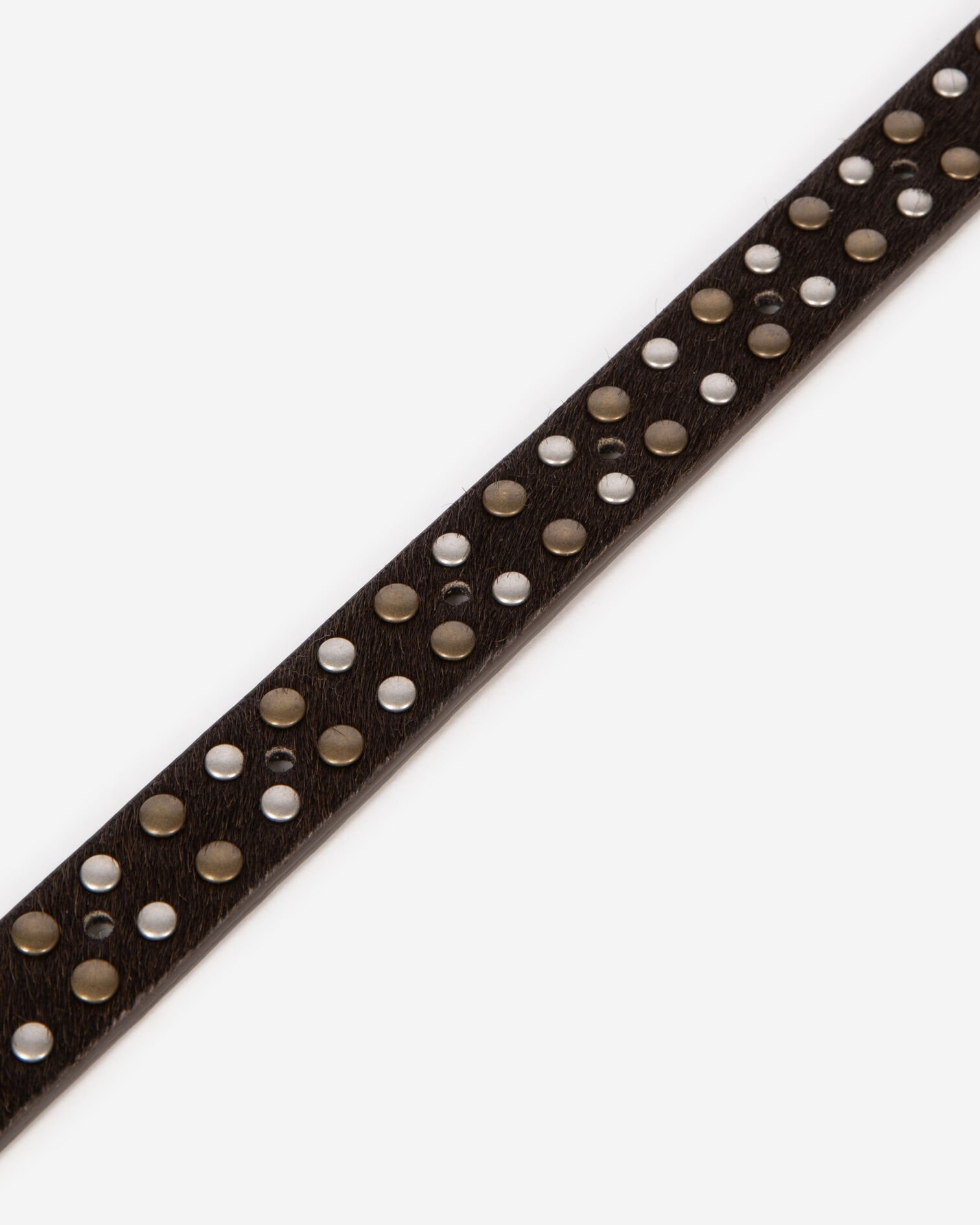 Slim brown leather belt, BROWN, hi-res image number null