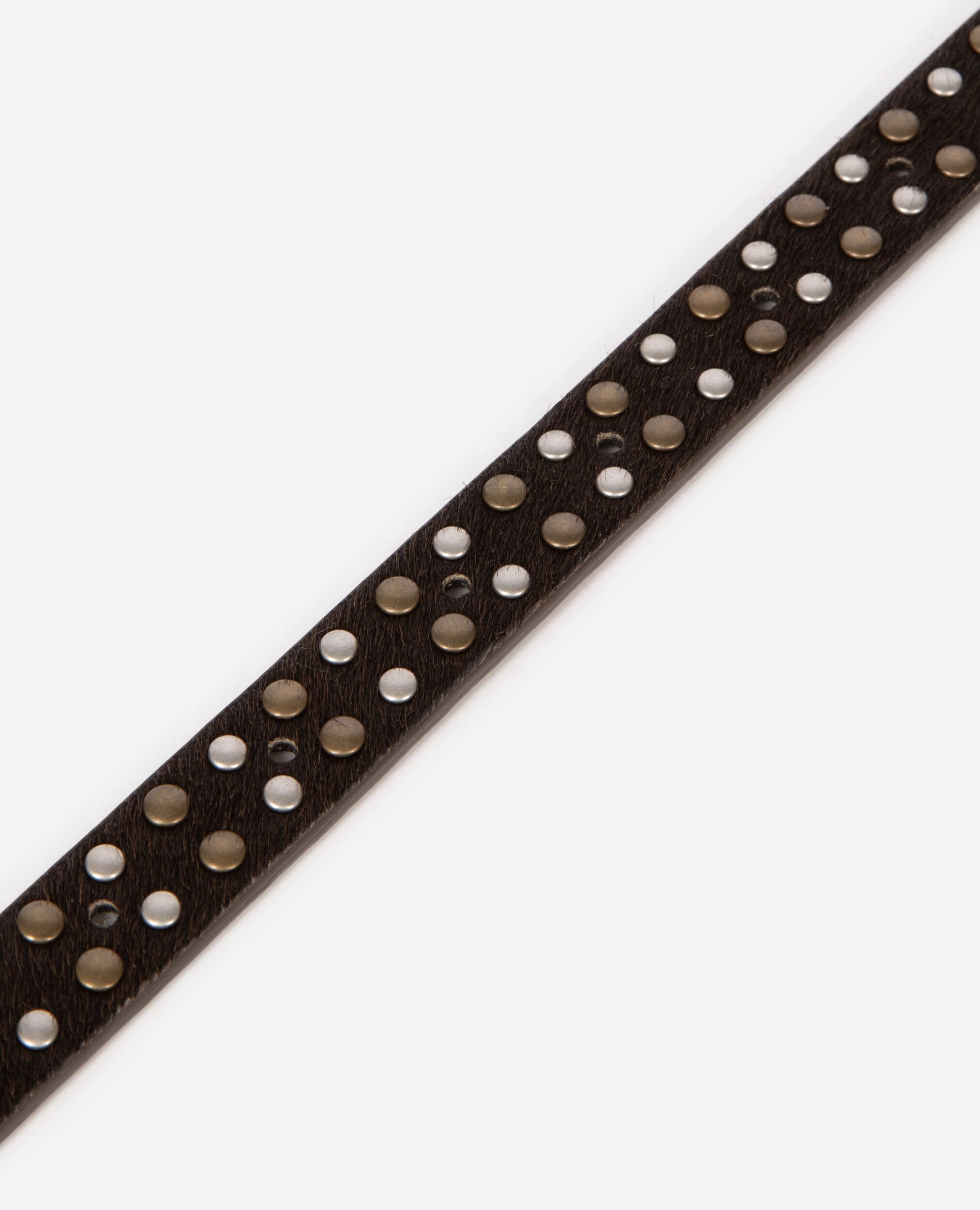 Slim brown leather belt, BROWN, hi-res image number null
